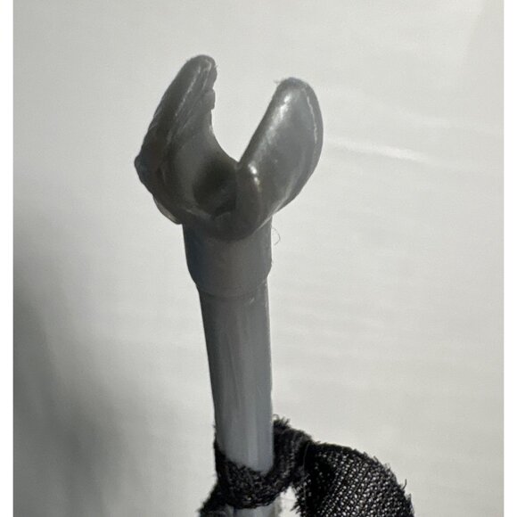 Monster High Doll Casta Fierce Broomstick Replacement Purple & Silver - Picture 3 of 5